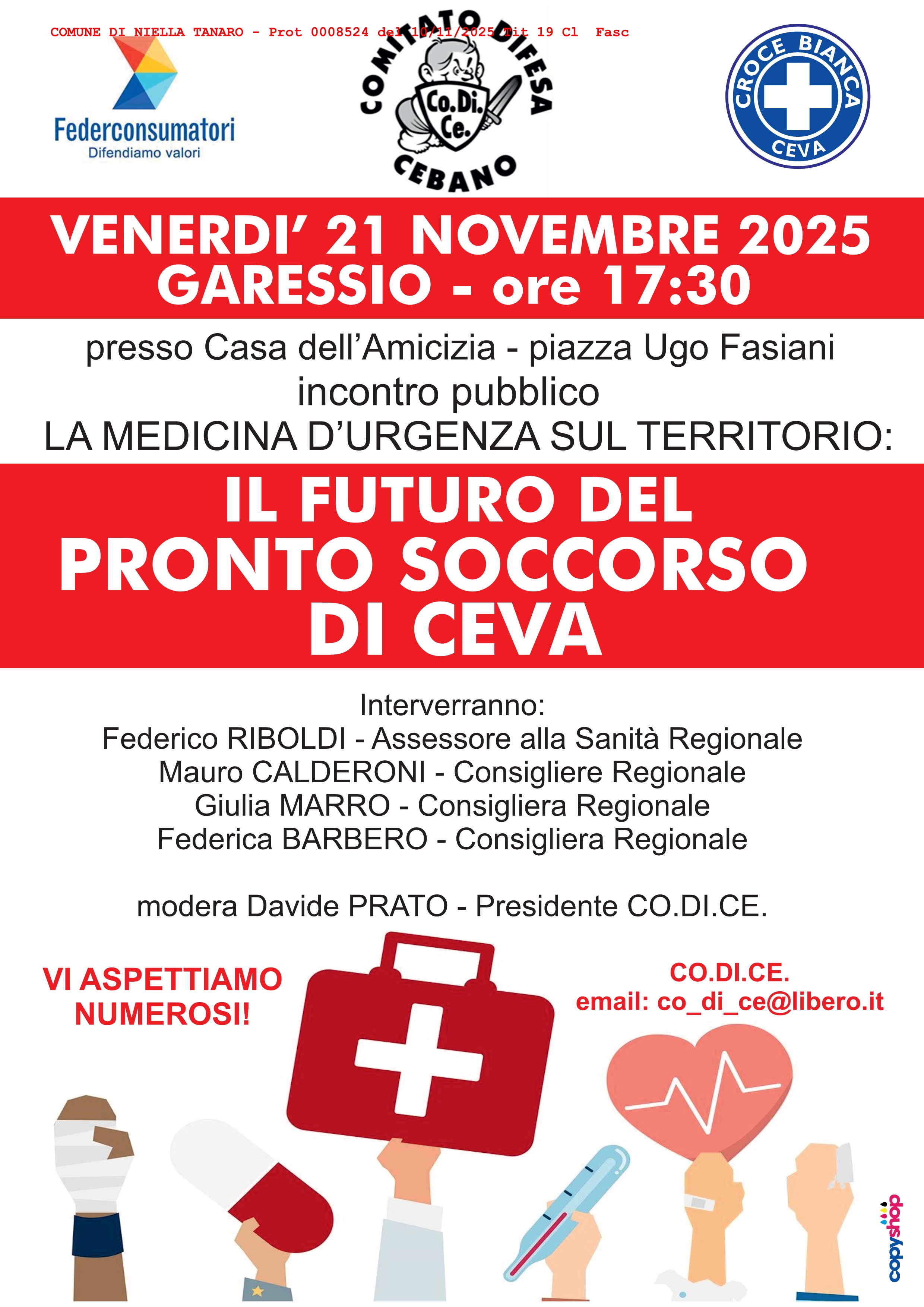 Il Futuro Pronto Soccorso di Ceva 
